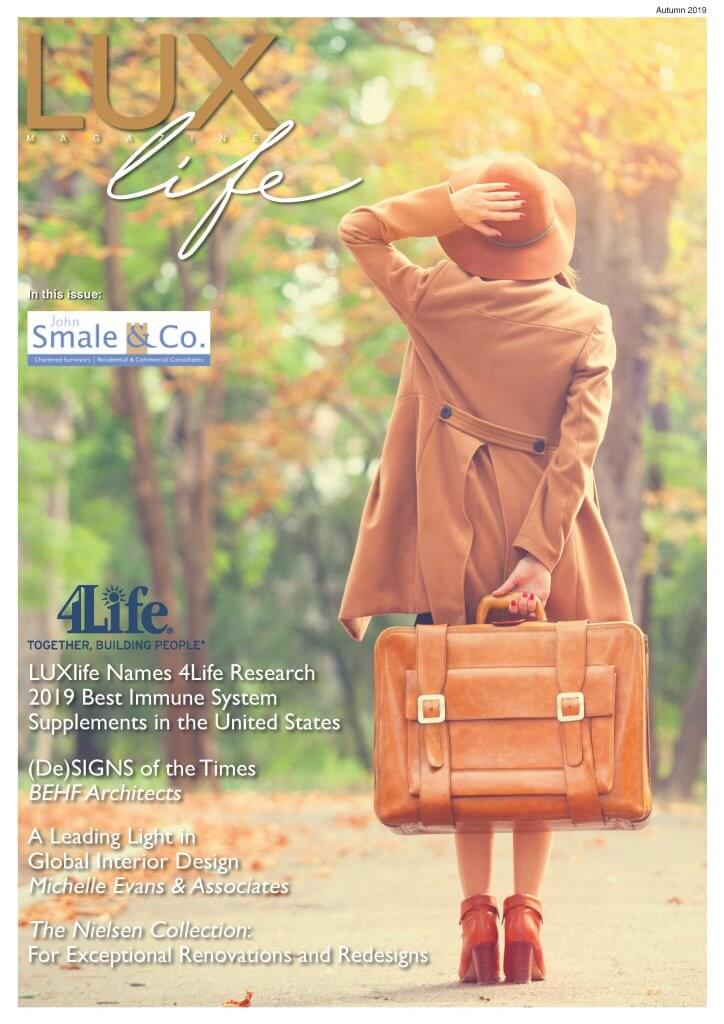 LUXlife Autumn Issue 2019 Cover 724x1024