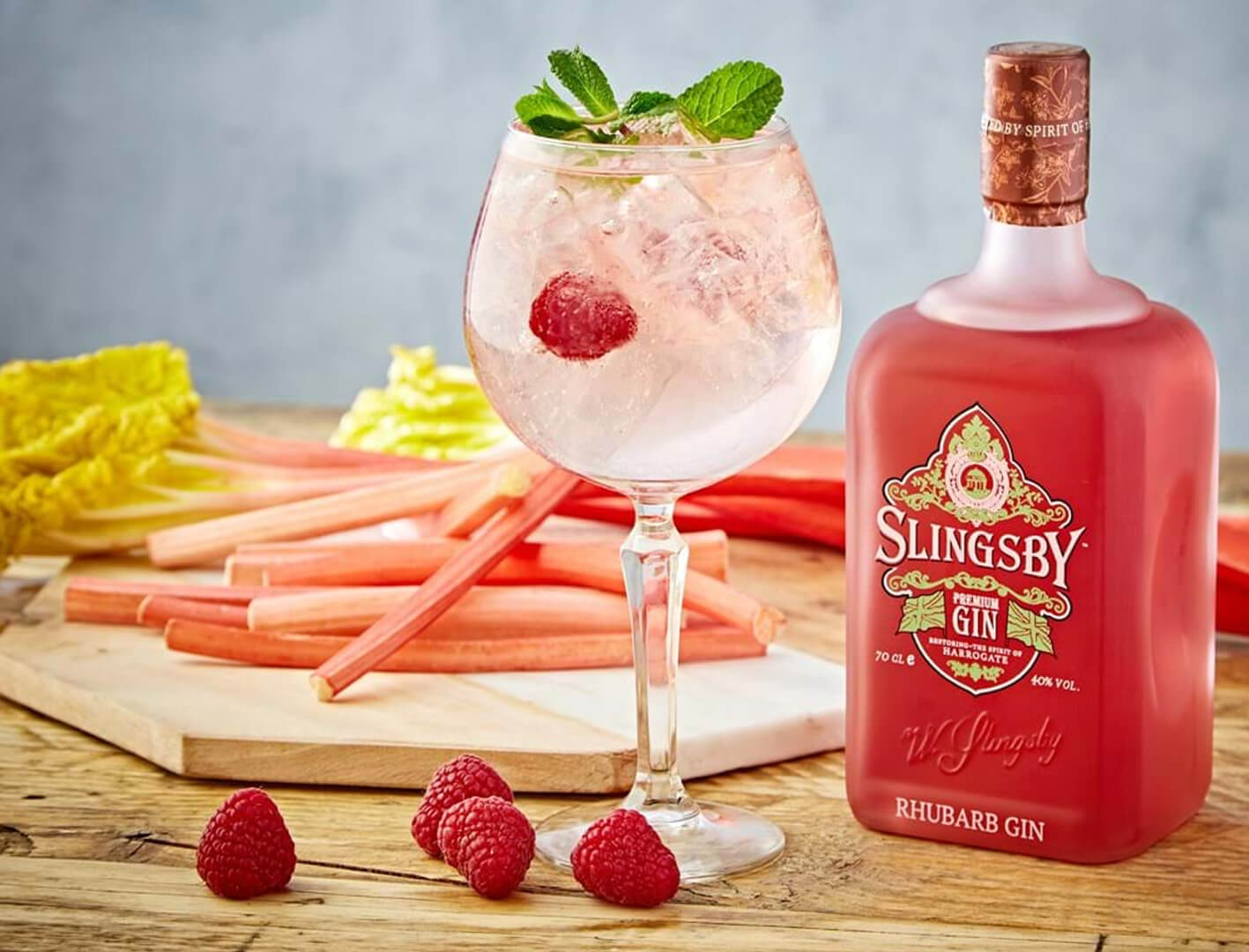 Slingsby Rhubarb gin