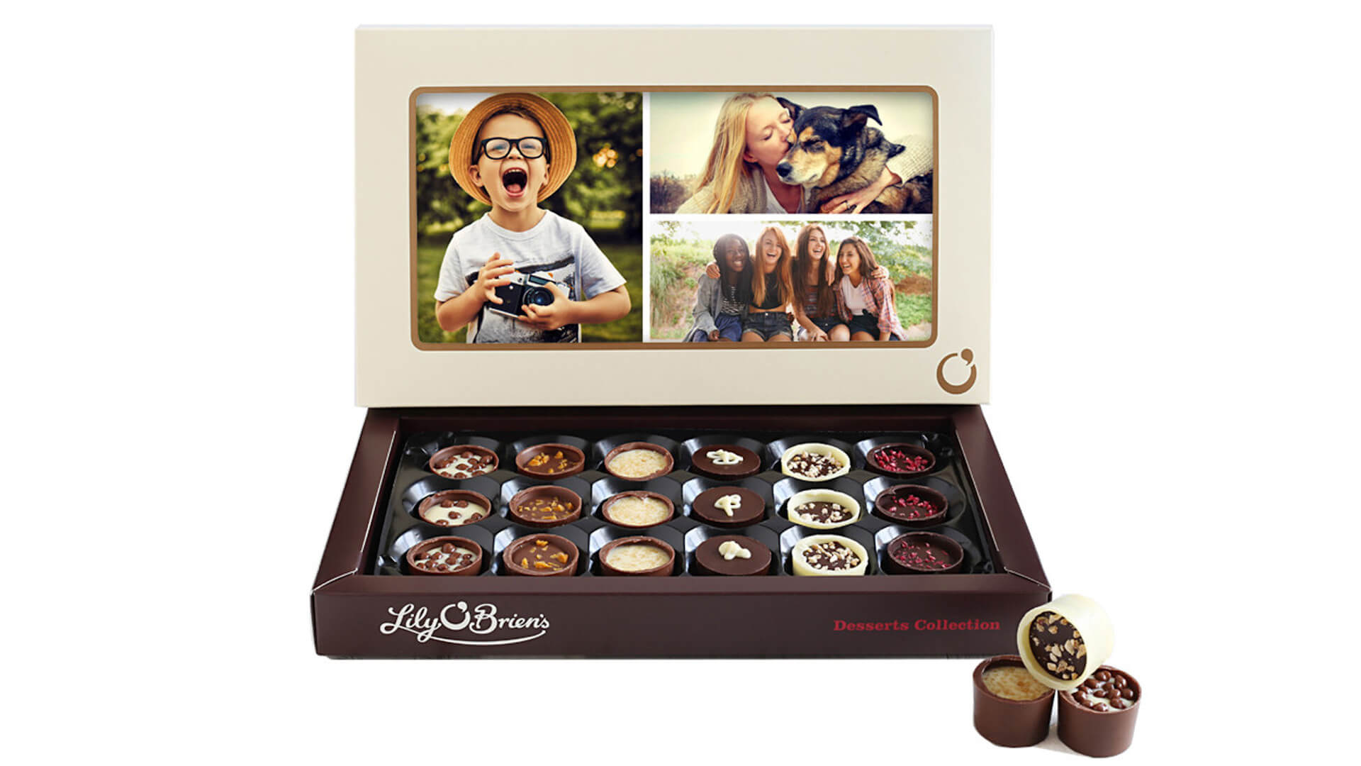 Lily Obrien's Chocolate Personalised Photo Box