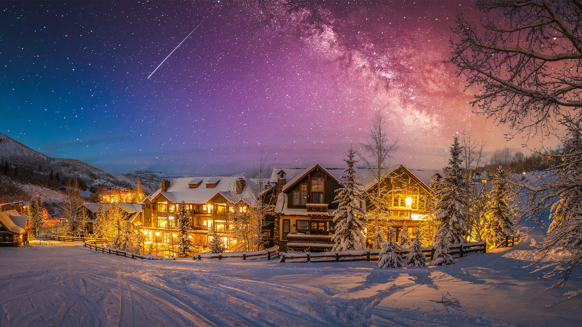 Ski resort in Aspen, Colorado