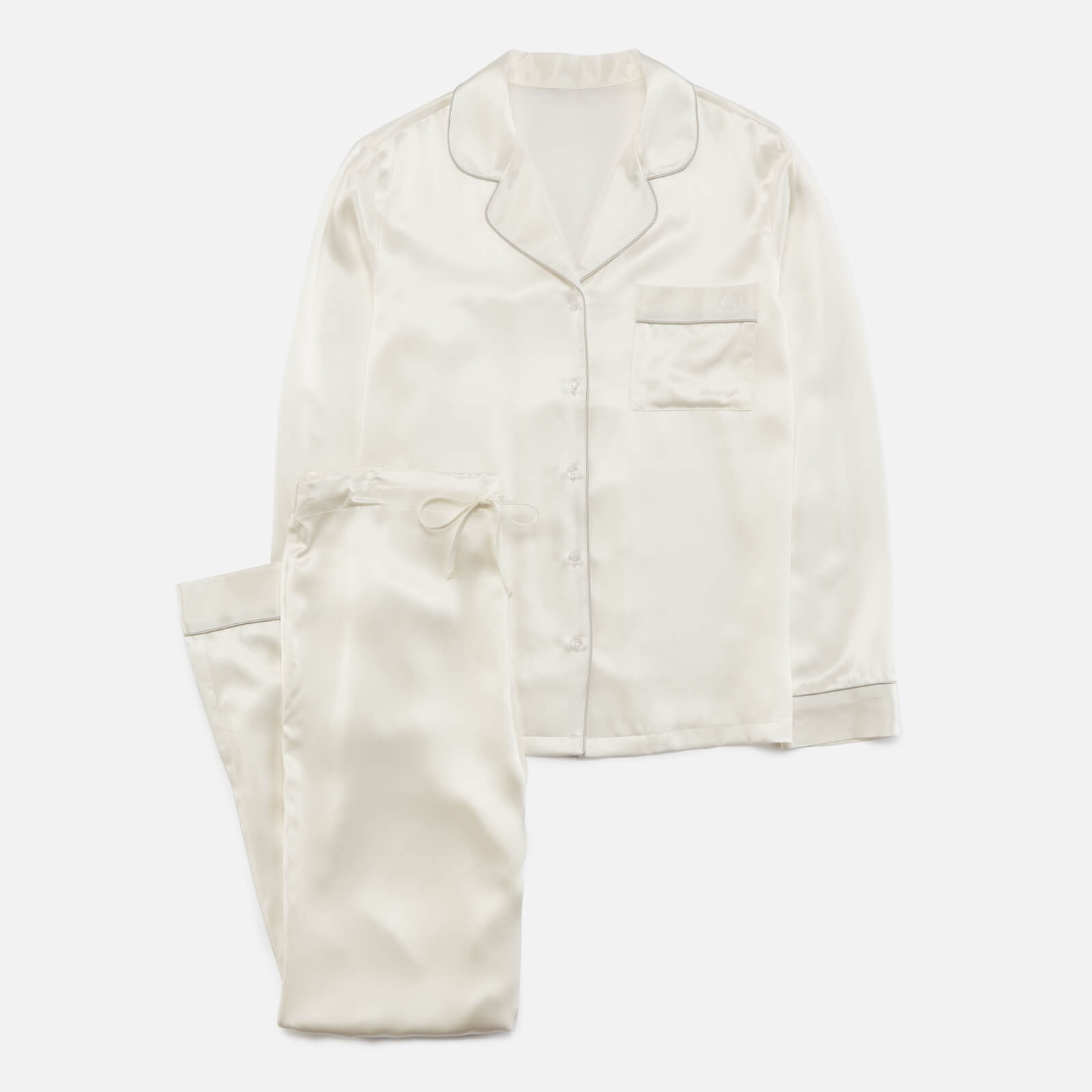 ESPA Freya Silk Pyjamas - Pearl White £190.00